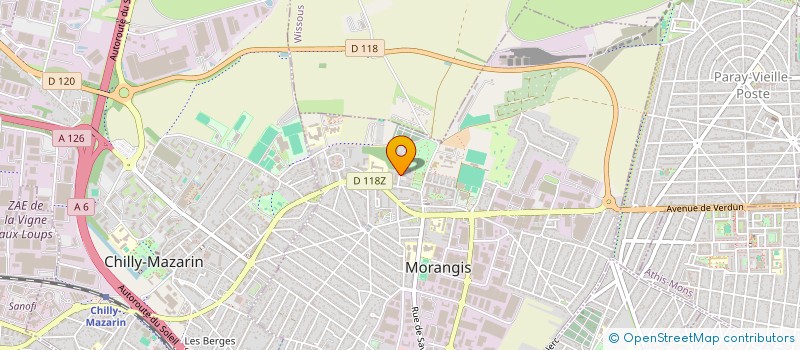 localisation de l'entreprise ECO PAC CONCEPT à MORANGIS