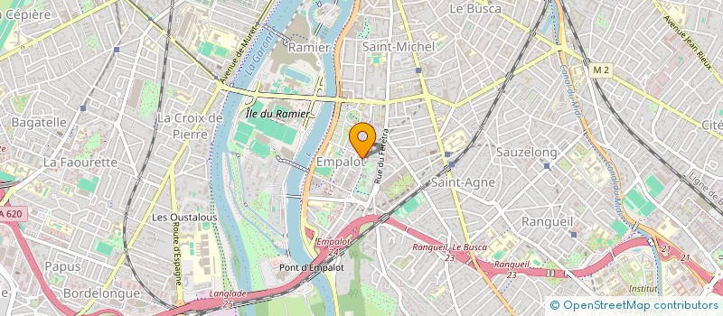 localisation de l'entreprise ECO PANIERS JARDIN DES MAMANS à TOULOUSE