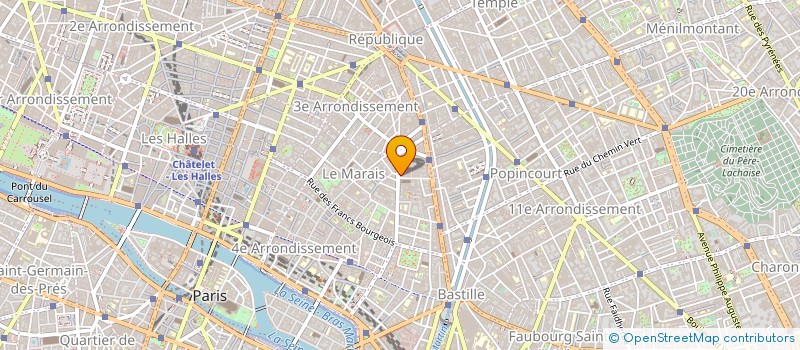 localisation de l'entreprise ECO PERF MSY à PARIS