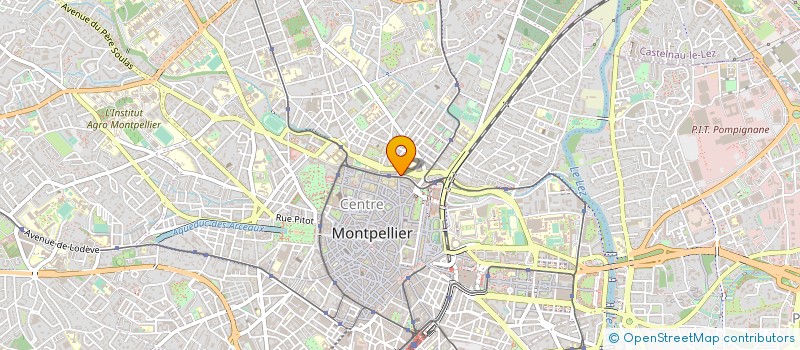 localisation de l'entreprise ECO PERMIS SYSTEME à MONTPELLIER