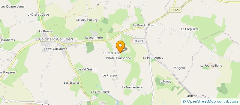 localisation de l'entreprise ECO-PERTICA à PERCHE-EN-NOCE