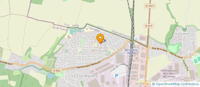 localisation de l'entreprise ECO PIECE AUTO  GARGES-LES-GONESSE