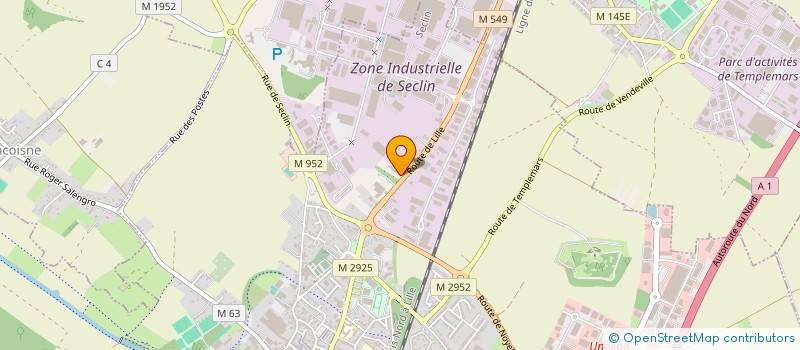 localisation de l'entreprise ECO'PIECES NORD  SECLIN