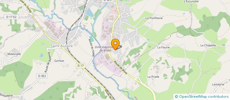 localisation de l'entreprise ECO-PISCINE OBJAT  OBJAT