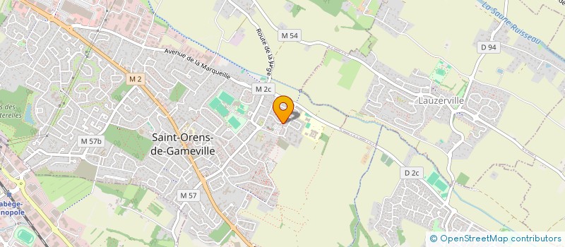 localisation de l'entreprise ECO PLUS ENERGIE  SAINT-ORENS-DE-GAMEVILLE