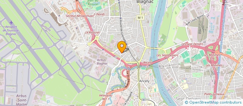 localisation de l'entreprise ECO POWER SOLUTION  CORNEBARRIEU