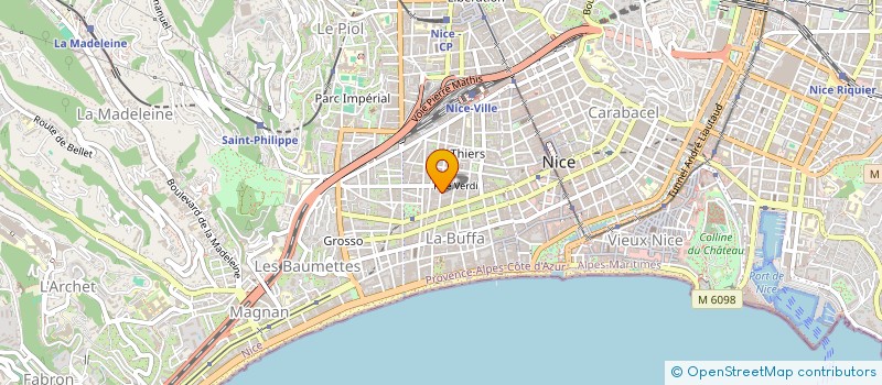 localisation de l'entreprise ECO PRADES à NICE