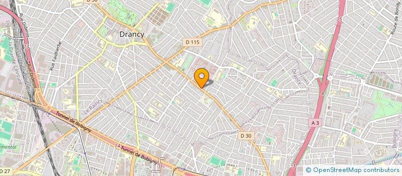 localisation de l'entreprise ECO PRESTIGE DRIVER à DRANCY