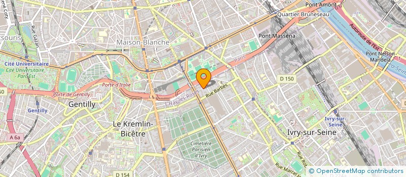 localisation de l'entreprise ECO PRO 77 à IVRY-SUR-SEINE
