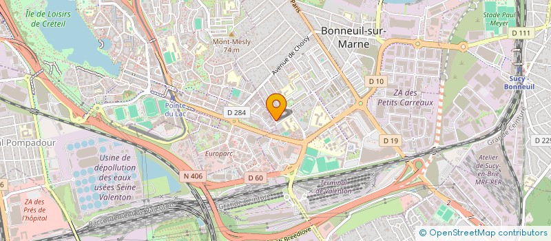 localisation de l'entreprise ECO PRO IMMO à BONNEUIL-SUR-MARNE