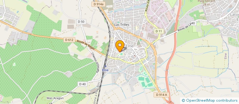 localisation de l'entreprise ECO-PROJECT à ELNE