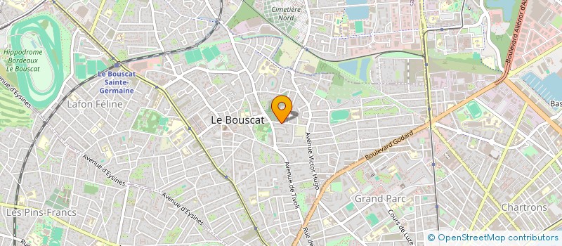 localisation de l'entreprise ECO PROPRETE à LE BOUSCAT