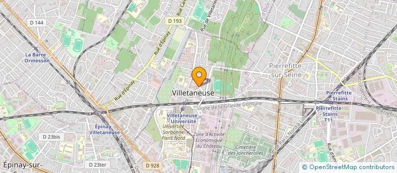localisation de l'entreprise ECO-PROSPECTUS à VILLETANEUSE