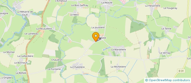 localisation de l'entreprise ECO PROTECT à LES TOUCHES