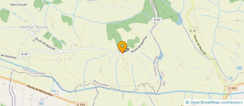 localisation de l'entreprise ECO QUERCY  VERLHAC-TESCOU