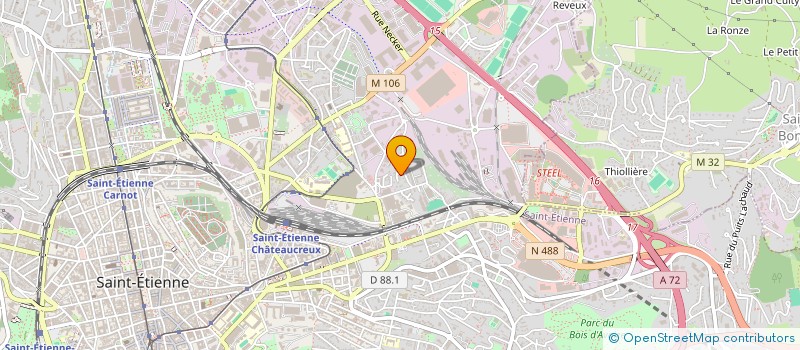 localisation de l'entreprise ECO RECYCLE  GIVORS