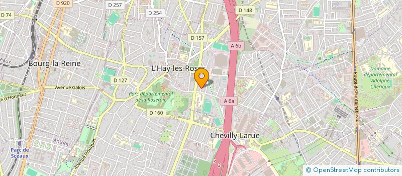 localisation de l'entreprise ECO RENEW  L'HAY-LES-ROSES