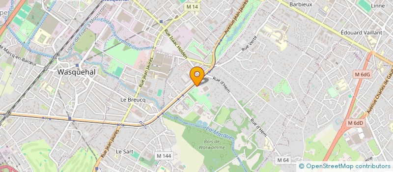 localisation de l'entreprise ECO'RENOUV à CROIX