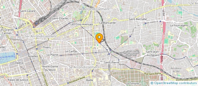 localisation de l'entreprise ECO-RENOV à MARSEILLE 4EME