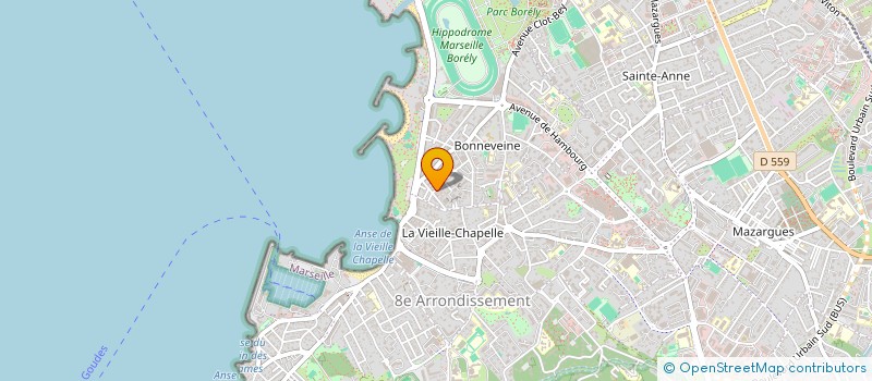 localisation de l'entreprise ECO RENOV' à MARSEILLE