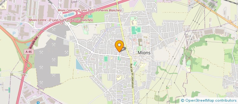 localisation de l'entreprise ECO RENOV à MIONS