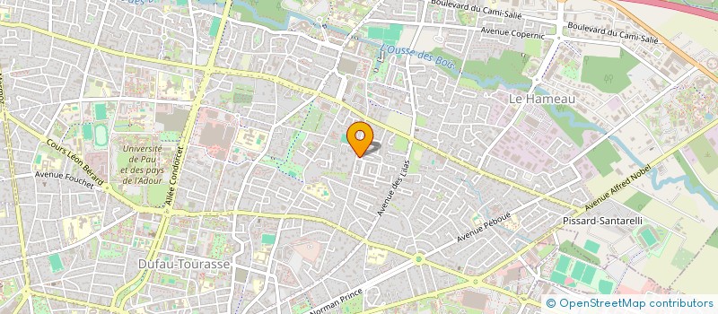 localisation de l'entreprise ECO RENOV à PAU