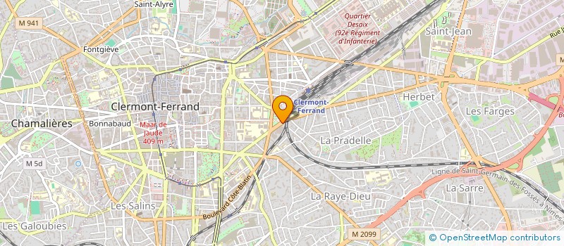 localisation de l'entreprise ECO RENOV  CLERMONT-FERRAND