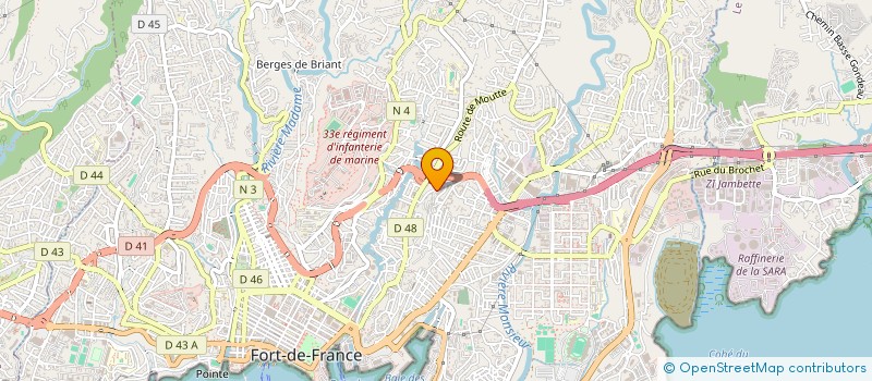 localisation de l'entreprise ECO RENOV & CONSEILS  FORT-DE-FRANCE