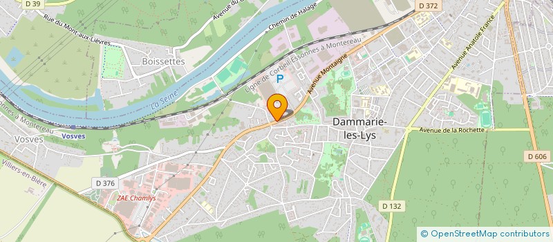 localisation de l'entreprise ECO RENOVATION à DAMMARIE-LES-LYS