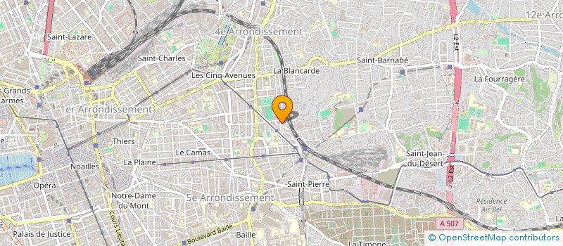 localisation de l'entreprise ECO RENOVATION HABITAT à MARSEILLE