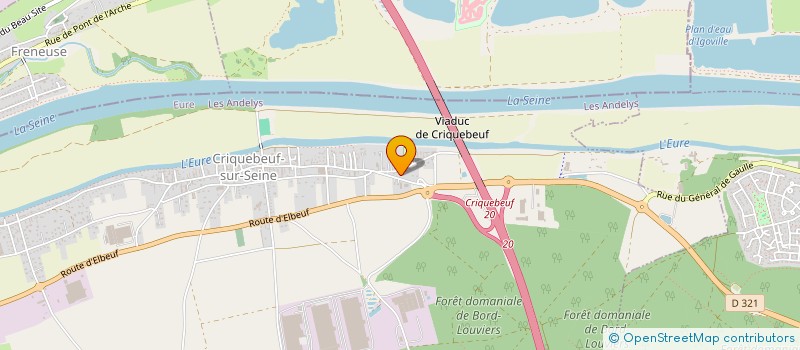 localisation de l'entreprise ECO RENOVATION NORMANDE  CRIQUEBEUF-SUR-SEINE