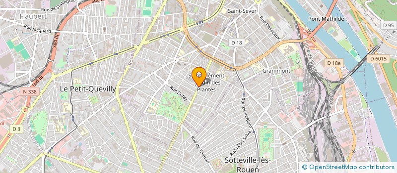localisation de l'entreprise ECO RENOVATIONS à ROUEN