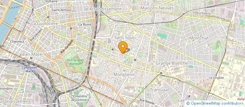 localisation de l'entreprise ECO RESO  LYON