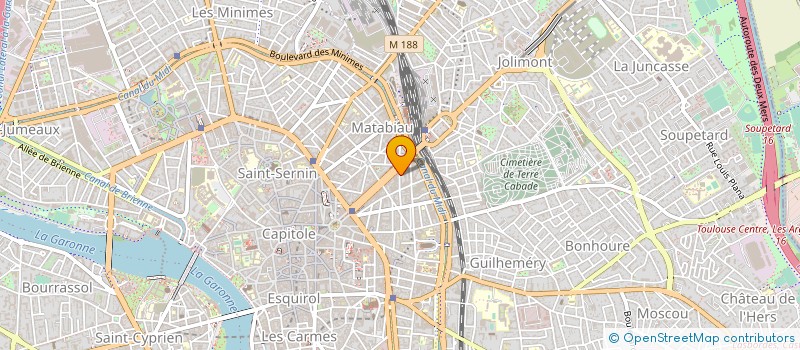 localisation de l'entreprise ECO RESTAURATION SAS à TOULOUSE