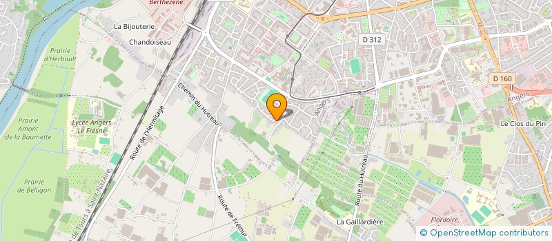 localisation de l'entreprise ECO SABOTS à ANGERS