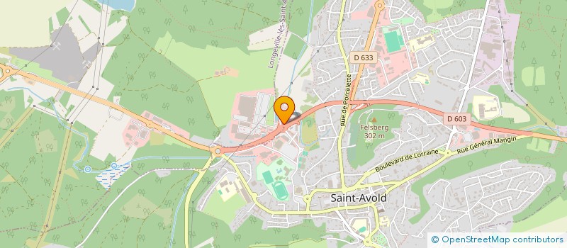 localisation de l'entreprise ECO SAINT AVOLD  ST AVOLD