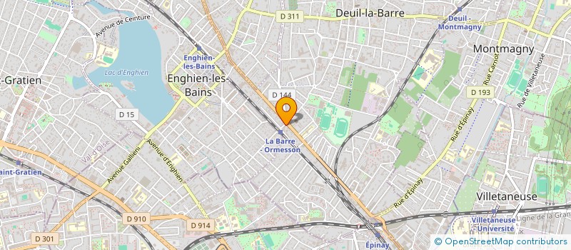 localisation de l'entreprise ECO-SANTE DEVELOPPEMENT à DEUIL-LA-BARRE