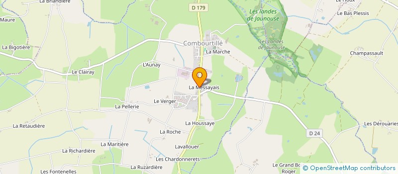 localisation de l'entreprise ECO-SENS à COMBOURTILLE