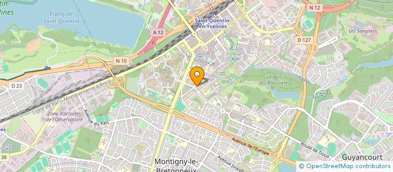 localisation de l'entreprise ECO SERENITE ASSURANCES  MONTIGNY-LE-BRETONNEUX