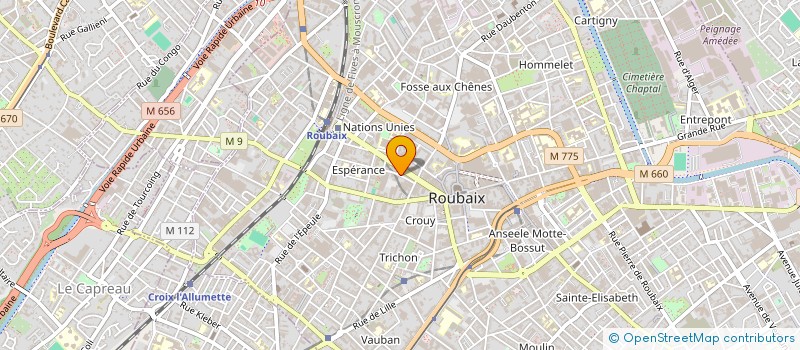 localisation de l'entreprise ECO SERVICE.D3E à WATTRELOS