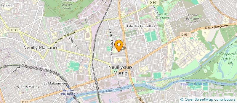 localisation de l'entreprise ECO-SERVICES CONSEIL ET ETUDES TECHNIQUES à NEUILLY-SUR-MARNE