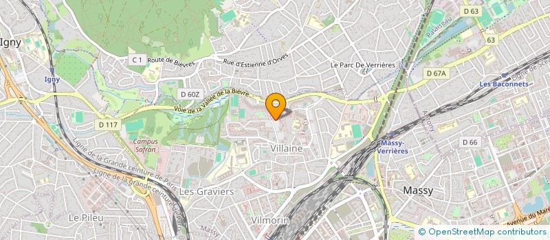 localisation de l'entreprise ECO SERVICES ENERGIES à VITRY-SUR-SEINE