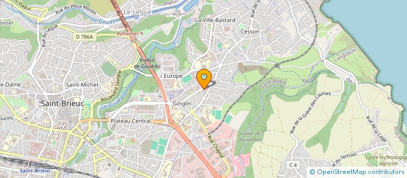 localisation de l'entreprise ECO-SMART à SAINT-BRIEUC