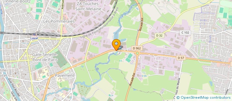 localisation de l'entreprise ECO SMART ENERGIES à LAVAL