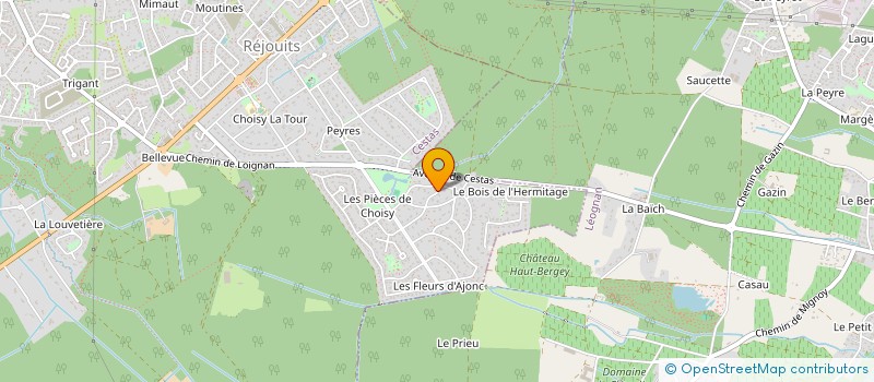 localisation de l'entreprise ECO SOLAIRE CONTROL à CESTAS