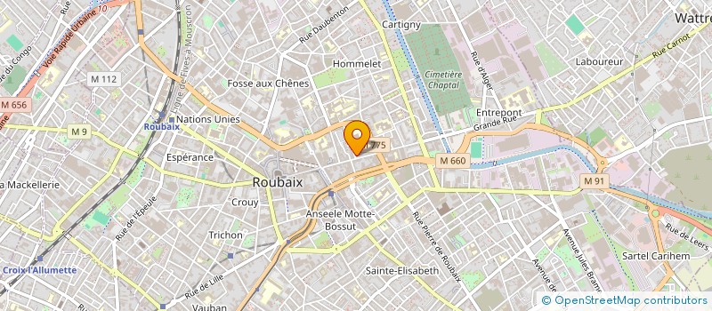 localisation de l'entreprise ECO SOLAIRE GROUPE  ROUBAIX