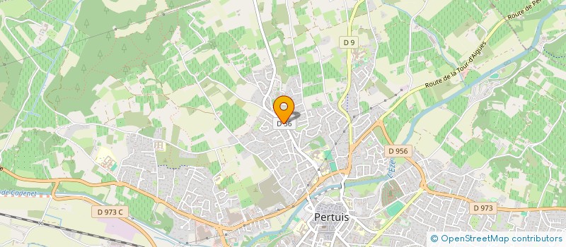 localisation de l'entreprise ECO SOLEIL  PERTUIS