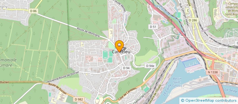 localisation de l'entreprise ECO STYLE  CANTELEU