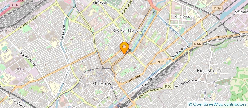 localisation de l'entreprise ECO-SULTING  MULHOUSE