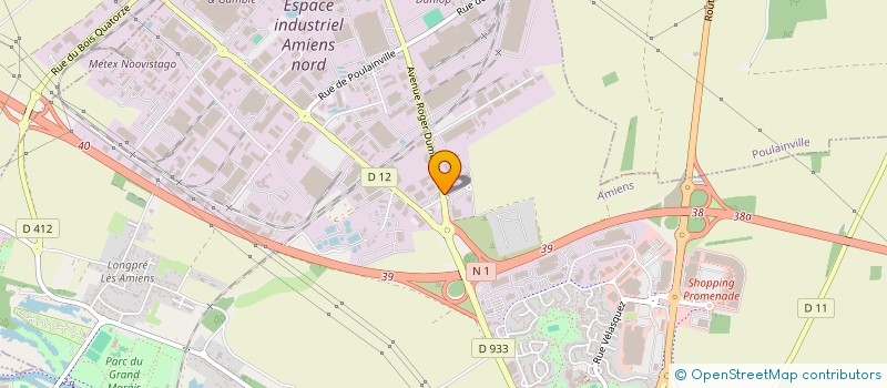 localisation de l'entreprise ECO SYNERGIES EIN  AMIENS